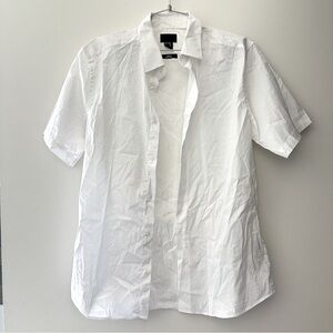 H&M Crisp White Casual Button Down Shirt